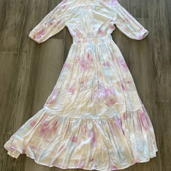 Z Supply Summer Dress - PINK/WHITE Size XS - Picture 2 of 5